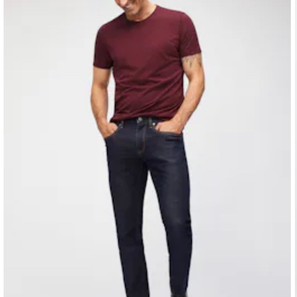 Stretch Eco Blue Jeans 32x30 Athletic Fit - Picture 3 of 6